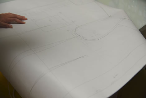 パターン製作、裁断・縫製(仮)